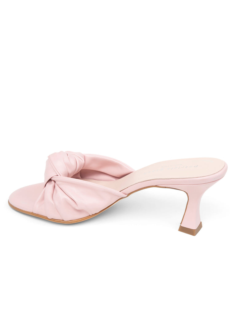 Patricia Green Women's Savannah Knotted Bow Slide in Blush Pink