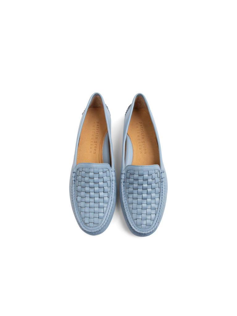Patricia Green Kelly Woven Driving Moccasin French Blue / 8.5 Patricia Green Kelly Woven Driving Moccasin French Blue / 8.5
