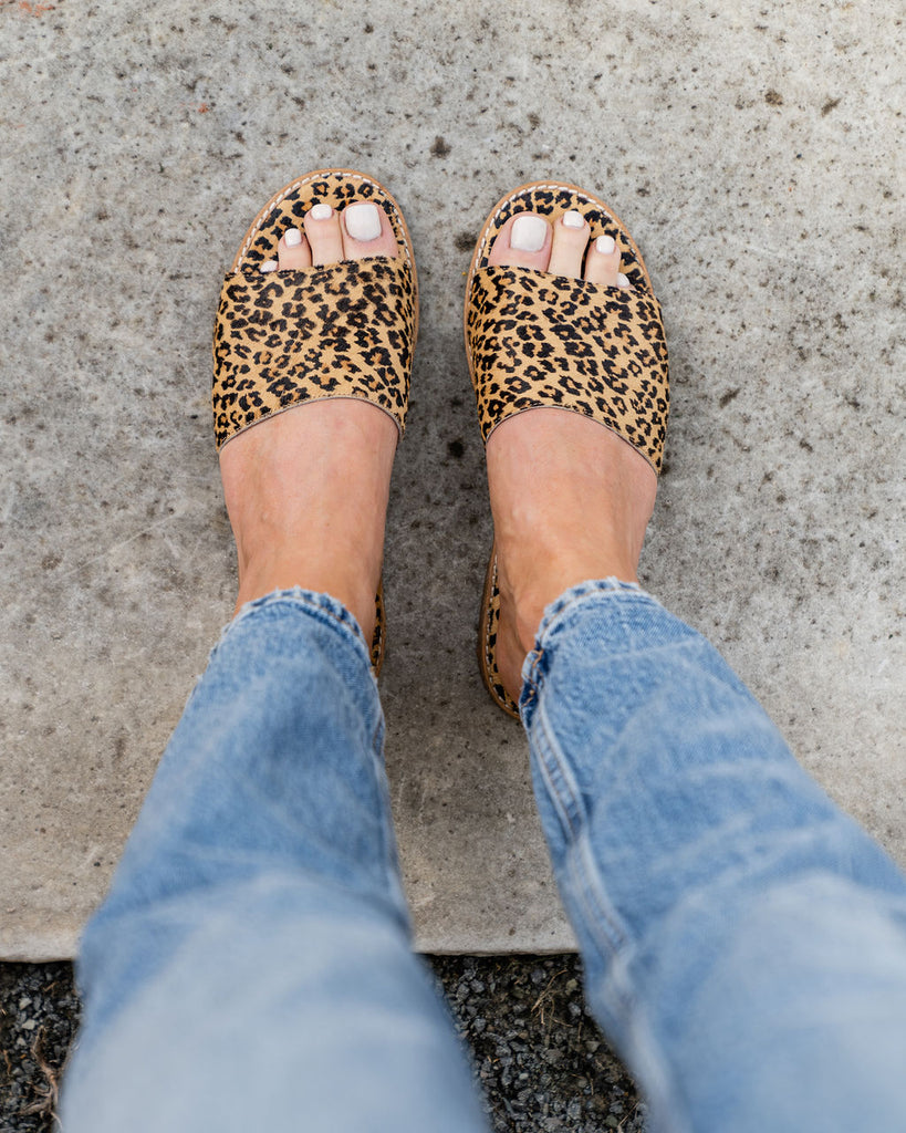 Ladies Sandals Leopard Slide Sandal Patricia Green Women's Tucson