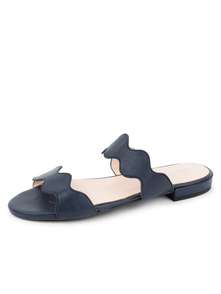 navy blue flat dress sandals Navy Blue Sandals
