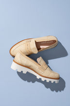 Vince Lug Sole Penny Loafer