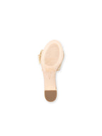 St. Tropez Bow Block Heel Sandal