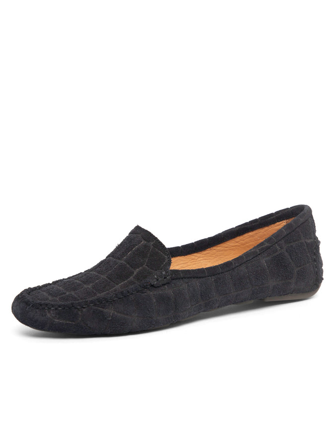 Jillian Driving Moccasin in Suede Croc