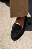 Janet Scalloped Penny Loafer Driving Shoe