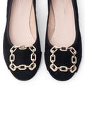 Celine Chain Link Block Heel