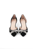 Milan Crystal d'Orsay Kitten Heel