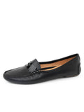 Janet Scalloped Penny Loafer Driving Shoe