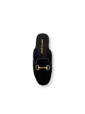 Milano Embroidered Velvet Slipper