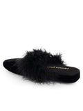 Party Velvet Feather Slippers