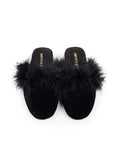 Party Velvet Feather Slippers