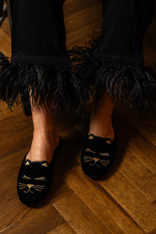 Winking Kitty Slipper Alternate View