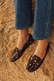 Jillian Driving Moccasin in Haircalf