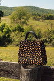 Harper Haircalf Top Handle Bag
