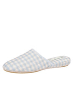 Sari Silk Check Slipper