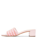 Harper Raffia Block Heel Sandal