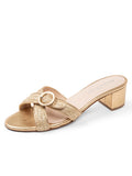 Geneva Block Heeled Sandal