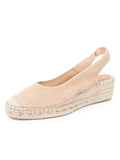 Valencia Closed Toe Slingback Espadrille