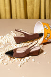 Portofino Slingback Wedge