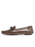 Henley Boat Shoe Driver in Croc