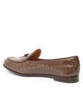 Coco Belgian Loafer in Croc