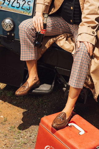 Coco Belgian Loafer in Croc Alternate View