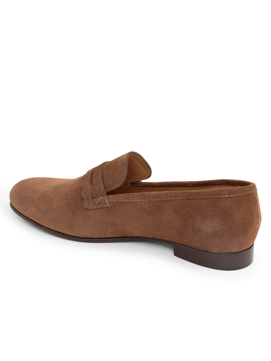 Patricia Green - Blair Penny Loafer - Chocolate Suede – Patricia