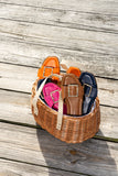 Berkley Bamboo Buckle Flat Sandal