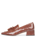 Beckham Block Heel Tassel Loafer