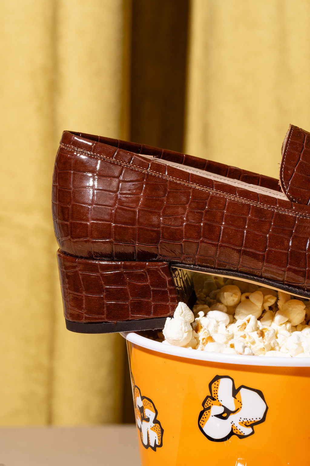 Beckham Block Heel Tassel Loafer
