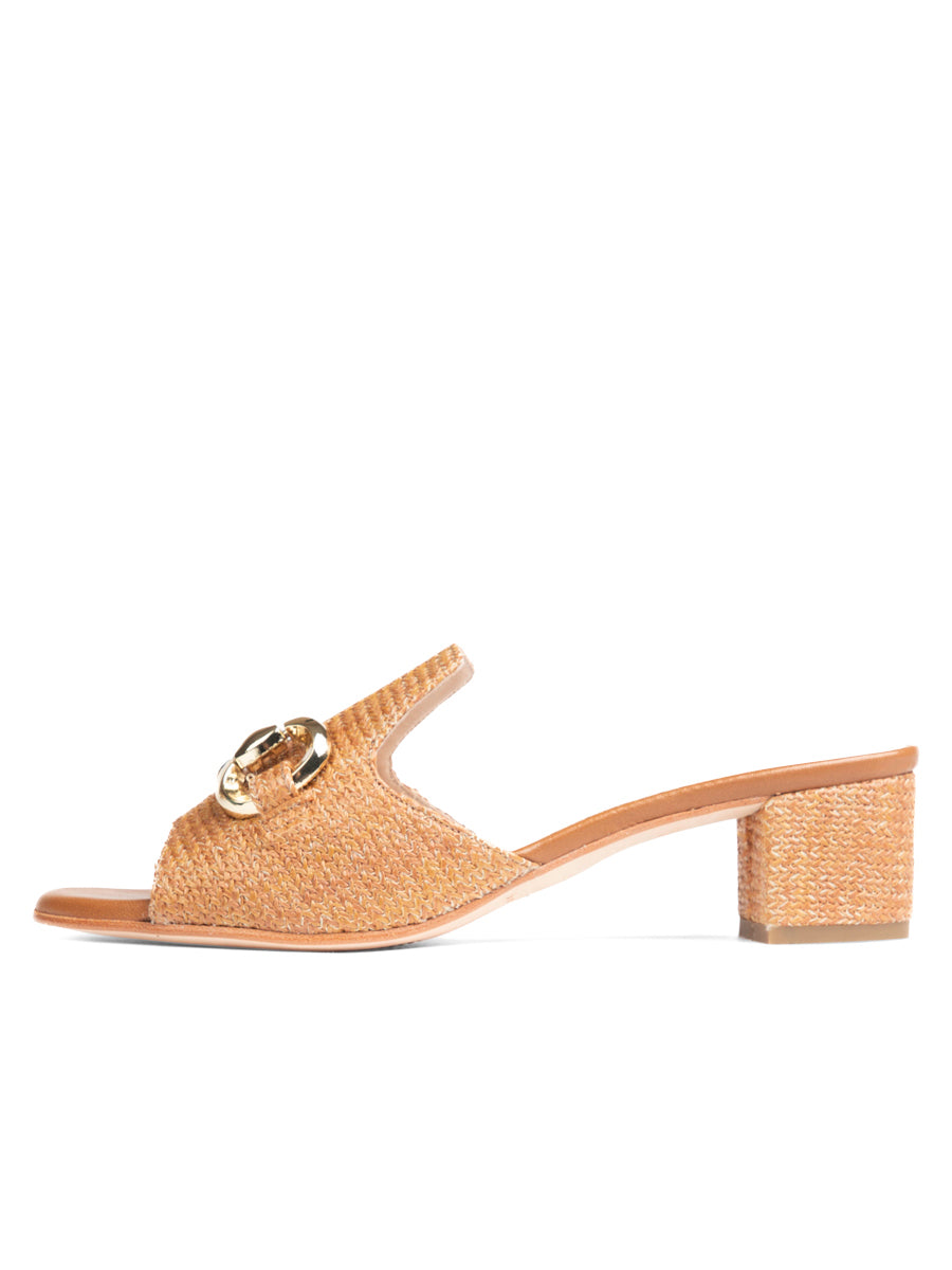 Harlow Horsebit Block Heel Sandal