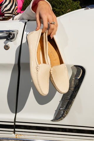 Jillian Driving Moccasin in Snake Alternate View