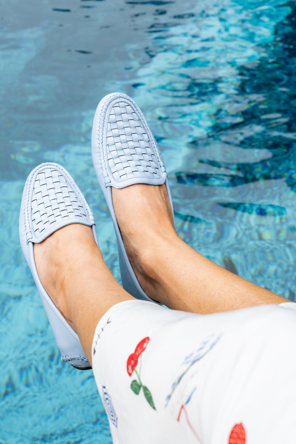 Kelly Woven Driving Moccasin