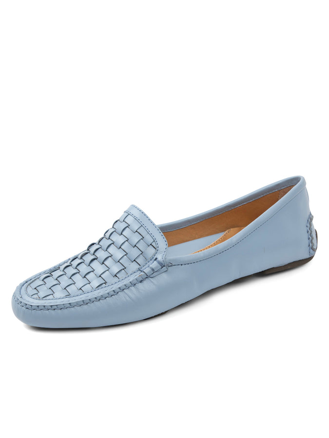 Patricia Green Kelly Woven Driving Moccasin French Blue / 9 Patricia Green Kelly Woven Driving Moccasin French Blue / 9