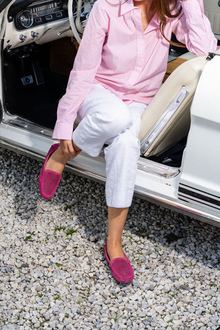 Barrie Perforated Driving Moccasin Alternate View