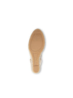 Gracie Peep Toe Elastic Espadrille