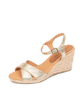 Roma Criss Cross Ankle Strap Espadrille