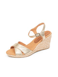Roma Criss Cross Ankle Strap Espadrille