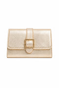 Riviera Bamboo Buckle Clutch