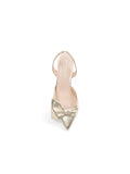 London Bow Kitten Heel
