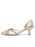 Milan Crystal d'Orsay Kitten Heel