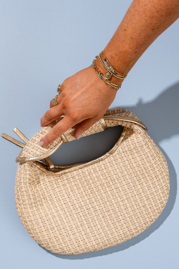 Rio Raffia Knot Bag