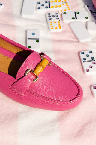 Jillian Bamboo Horsebit Driver Alternate View