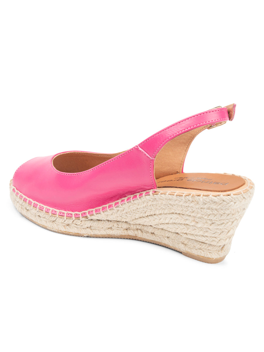 Peyton Peep Toe Slingback Espadrille