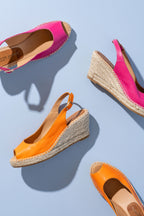 Peyton Peep Toe Slingback Espadrille