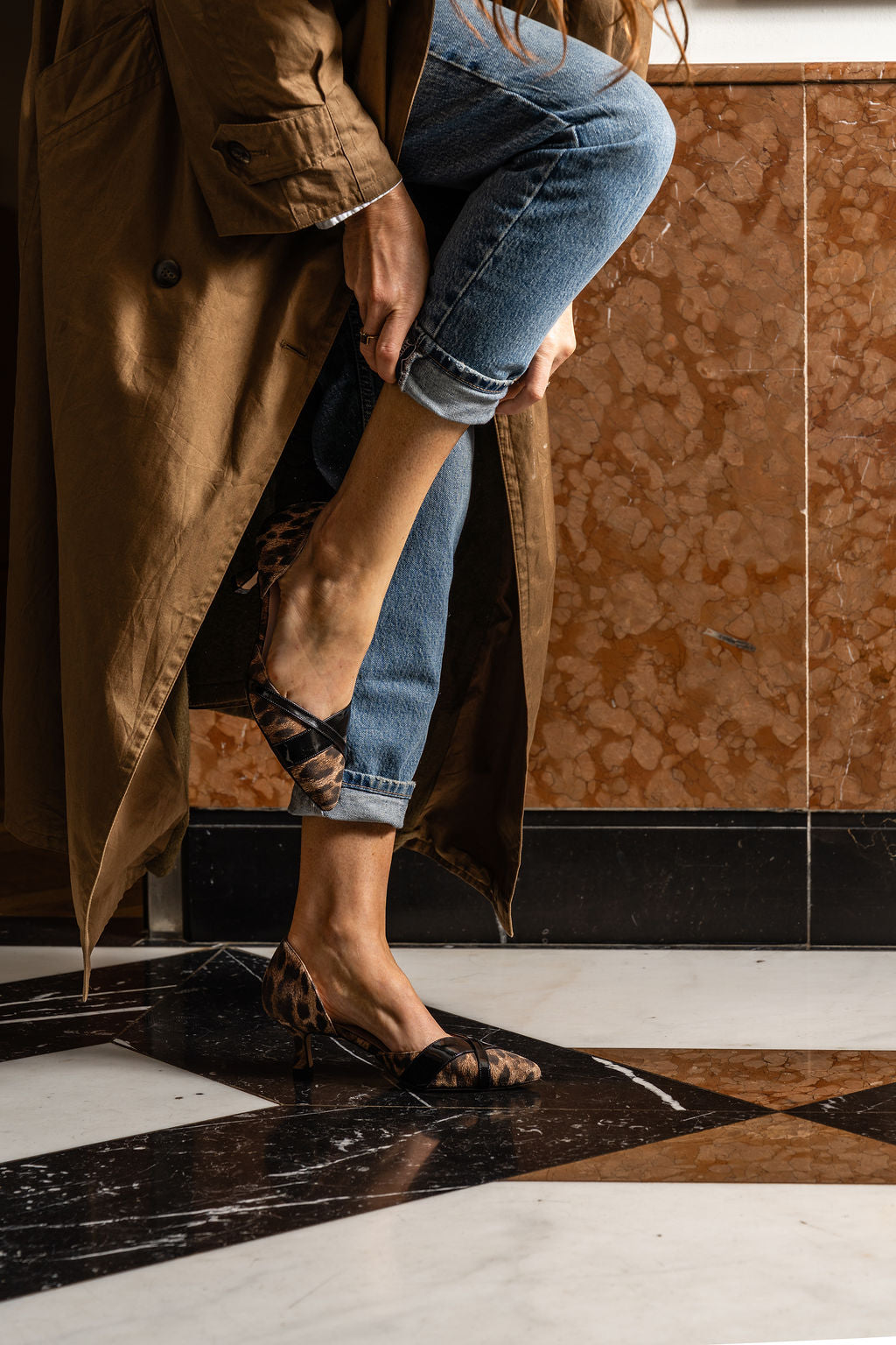 Milan d'Orsay Kitten Heel