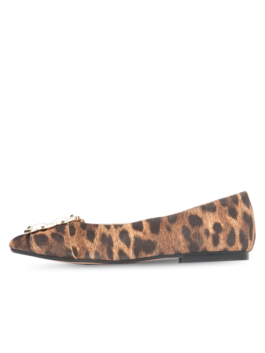 Celine Chain Link Embellished Flat