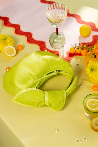 Rio Lime Green Knot Bag Alternate View