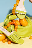 Rio Lime Green Knot Bag