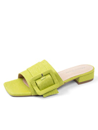 Lime Green Raffia