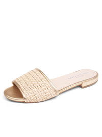 Natural/Gold Raffia